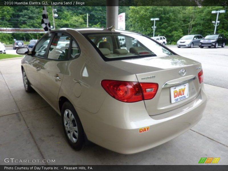 Laguna Sand / Beige 2010 Hyundai Elantra GLS