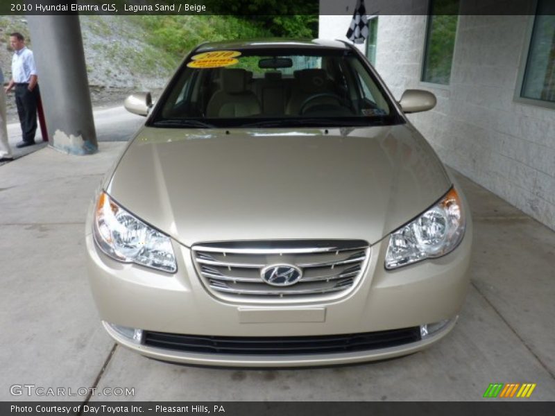 Laguna Sand / Beige 2010 Hyundai Elantra GLS