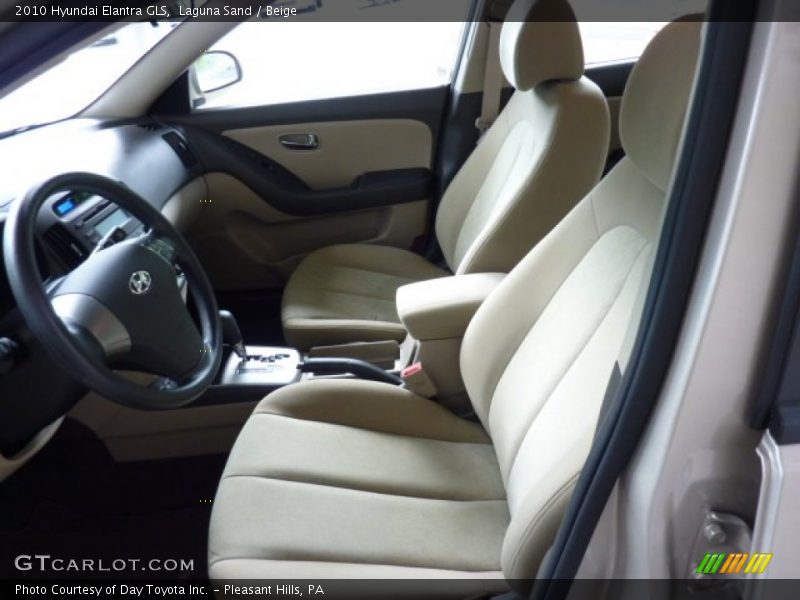 Laguna Sand / Beige 2010 Hyundai Elantra GLS