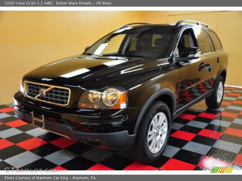 Ember Black Metallic / Off Black 2008 Volvo XC90 3.2 AWD