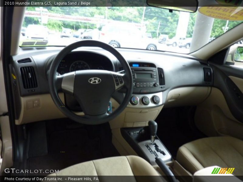 Laguna Sand / Beige 2010 Hyundai Elantra GLS