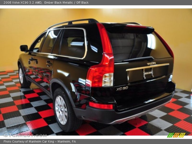Ember Black Metallic / Off Black 2008 Volvo XC90 3.2 AWD