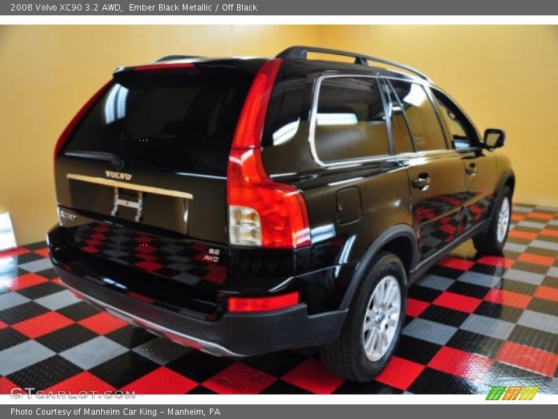 Ember Black Metallic / Off Black 2008 Volvo XC90 3.2 AWD