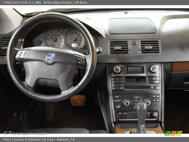 Ember Black Metallic / Off Black 2008 Volvo XC90 3.2 AWD