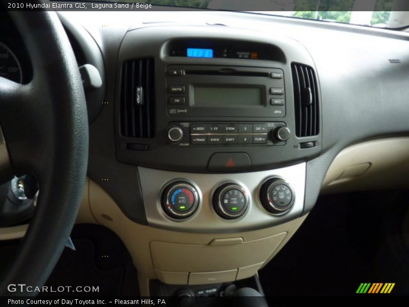 Laguna Sand / Beige 2010 Hyundai Elantra GLS