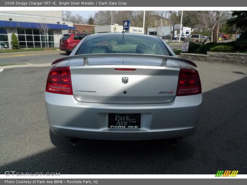 Bright Silver Metallic / Dark Slate Gray 2008 Dodge Charger SRT-8