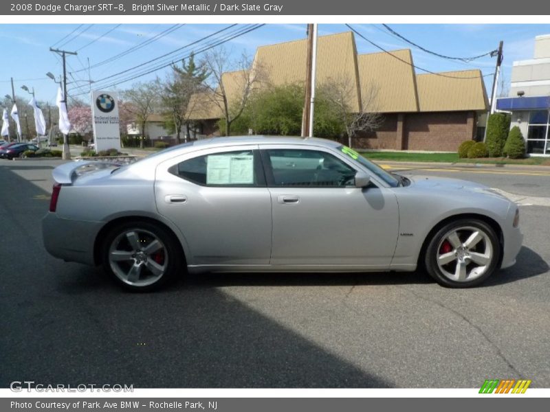 Bright Silver Metallic / Dark Slate Gray 2008 Dodge Charger SRT-8