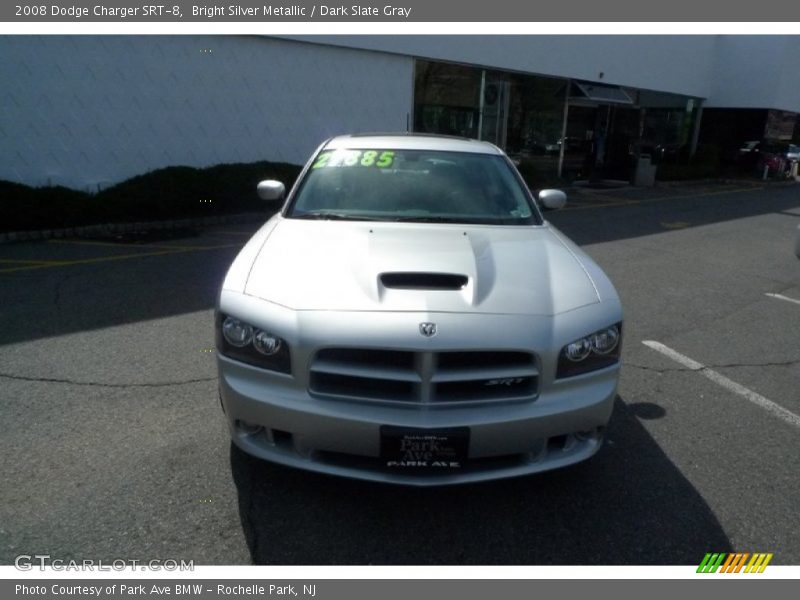 Bright Silver Metallic / Dark Slate Gray 2008 Dodge Charger SRT-8