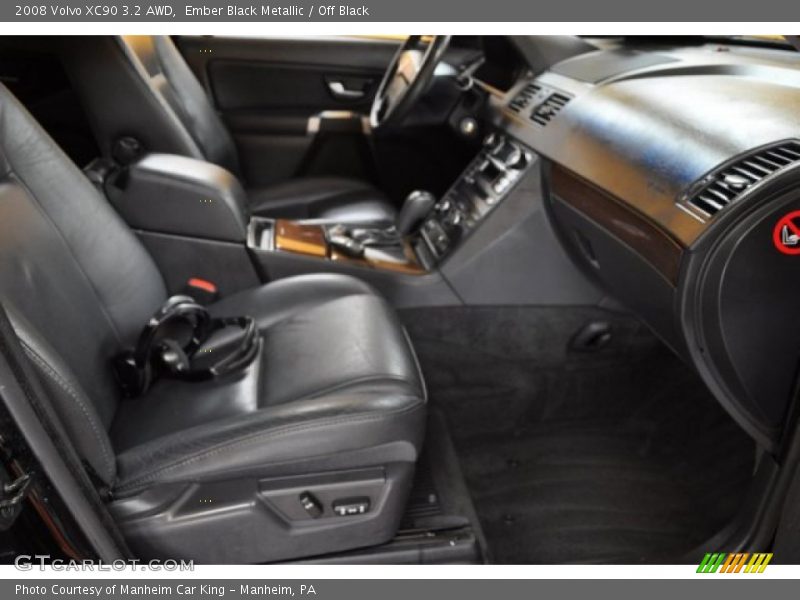 Ember Black Metallic / Off Black 2008 Volvo XC90 3.2 AWD