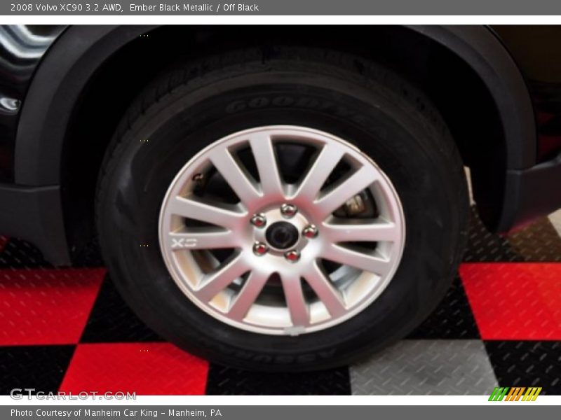 Ember Black Metallic / Off Black 2008 Volvo XC90 3.2 AWD
