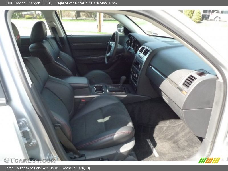 Bright Silver Metallic / Dark Slate Gray 2008 Dodge Charger SRT-8