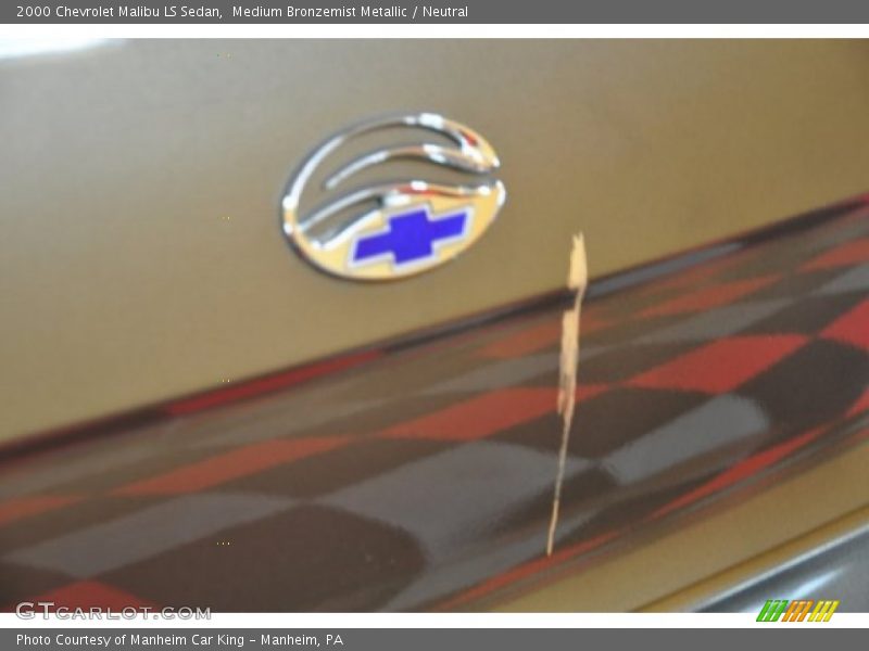 Medium Bronzemist Metallic / Neutral 2000 Chevrolet Malibu LS Sedan