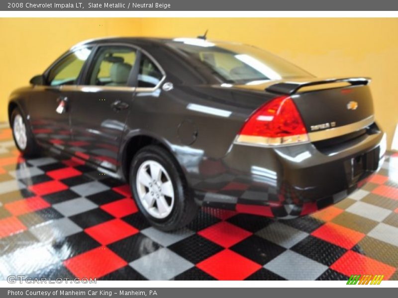 Slate Metallic / Neutral Beige 2008 Chevrolet Impala LT