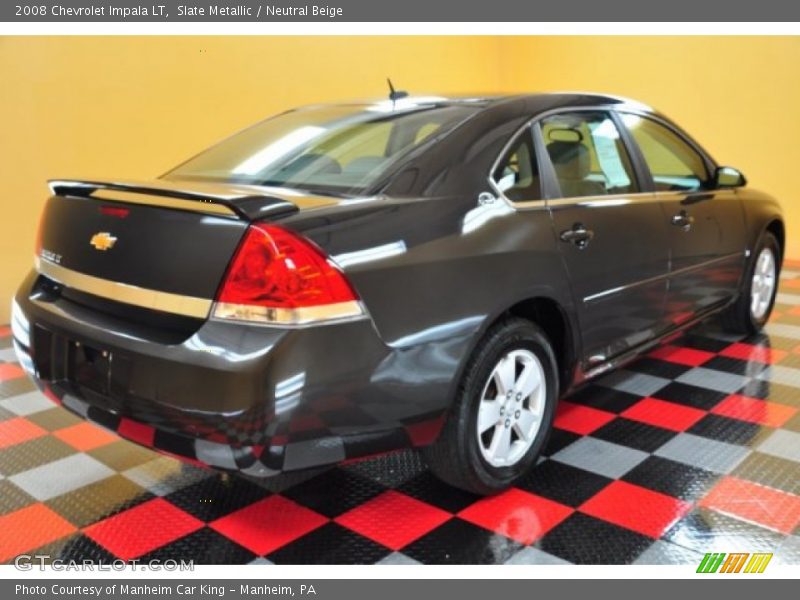 Slate Metallic / Neutral Beige 2008 Chevrolet Impala LT