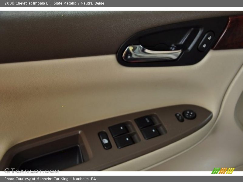 Slate Metallic / Neutral Beige 2008 Chevrolet Impala LT