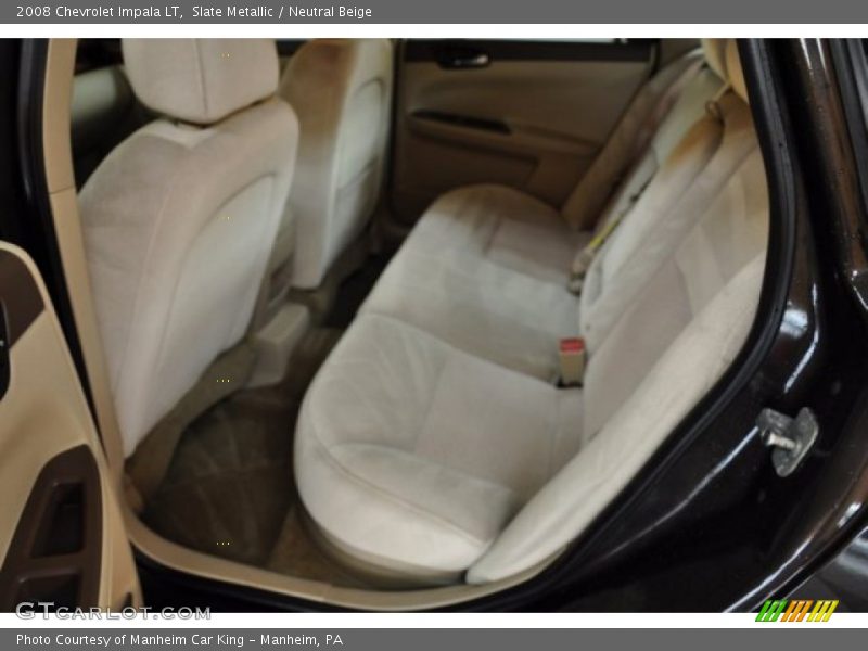 Slate Metallic / Neutral Beige 2008 Chevrolet Impala LT