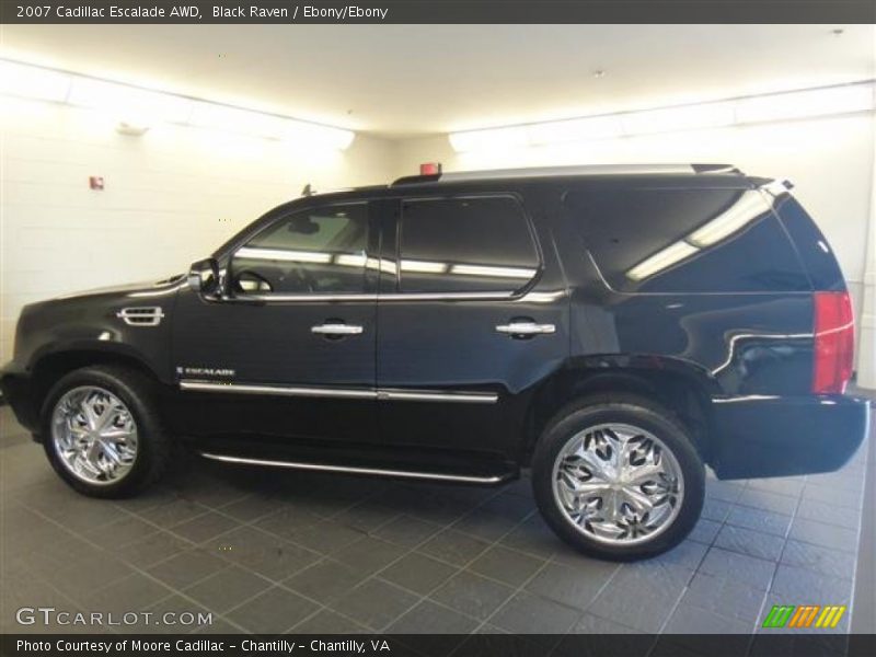 Black Raven / Ebony/Ebony 2007 Cadillac Escalade AWD