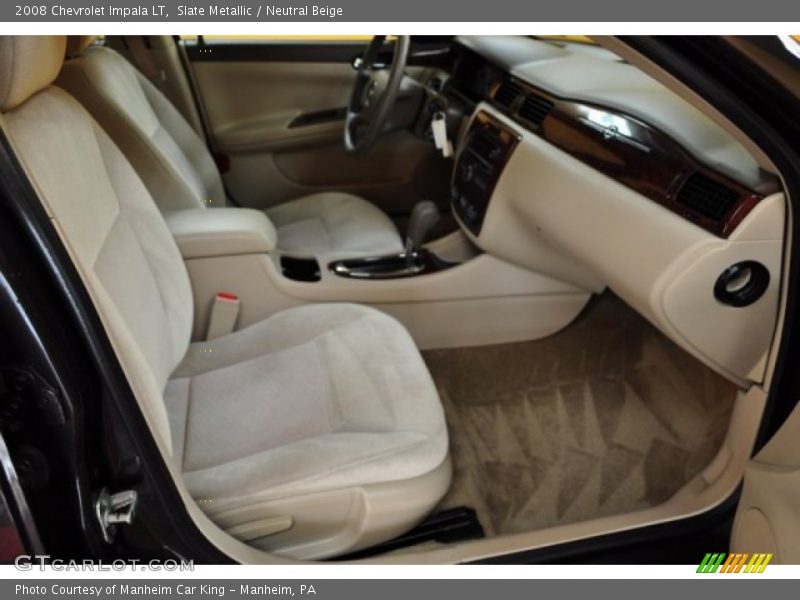 Slate Metallic / Neutral Beige 2008 Chevrolet Impala LT