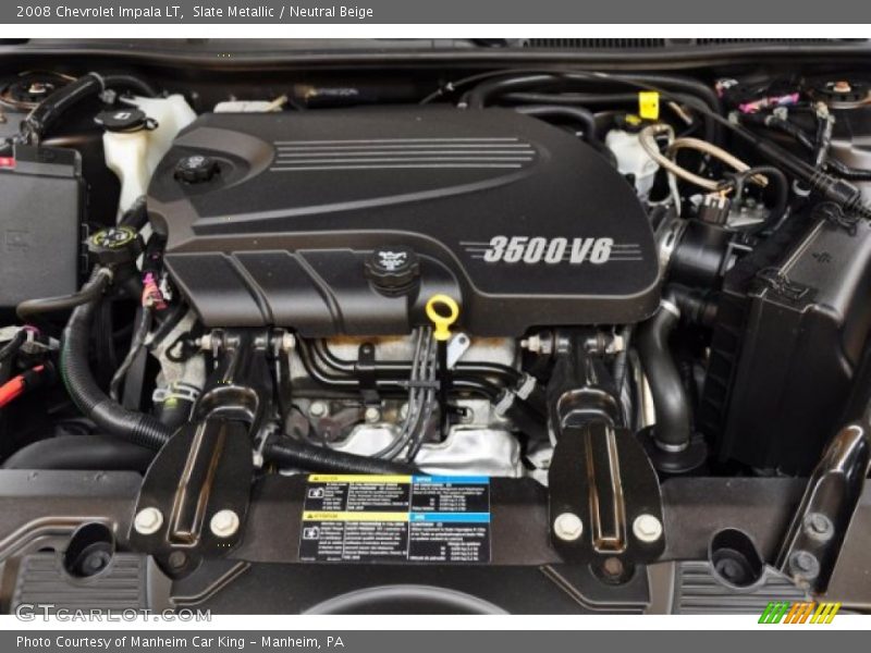 Slate Metallic / Neutral Beige 2008 Chevrolet Impala LT