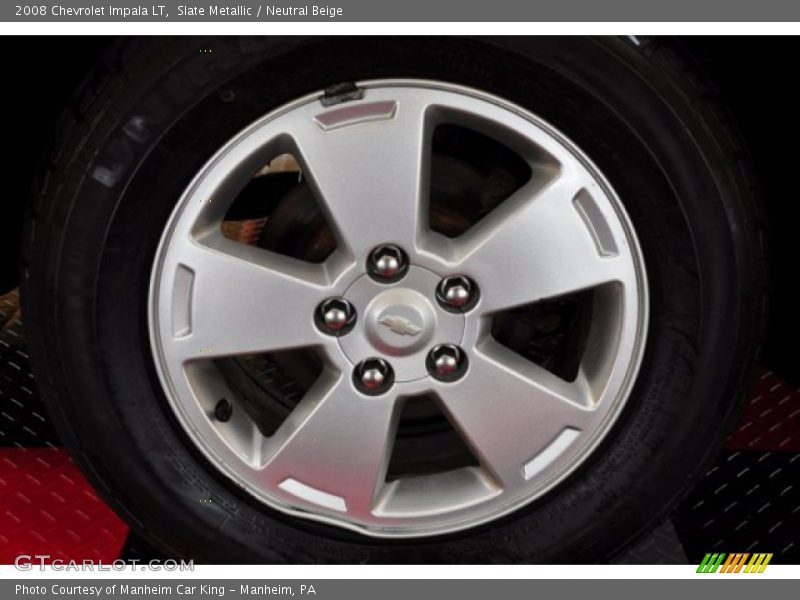 Slate Metallic / Neutral Beige 2008 Chevrolet Impala LT