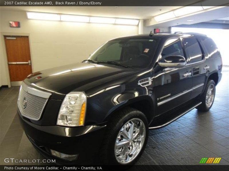 Black Raven / Ebony/Ebony 2007 Cadillac Escalade AWD