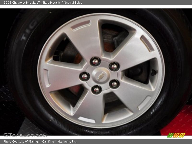 Slate Metallic / Neutral Beige 2008 Chevrolet Impala LT