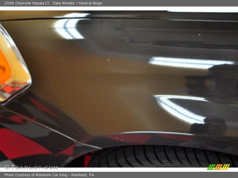 Slate Metallic / Neutral Beige 2008 Chevrolet Impala LT