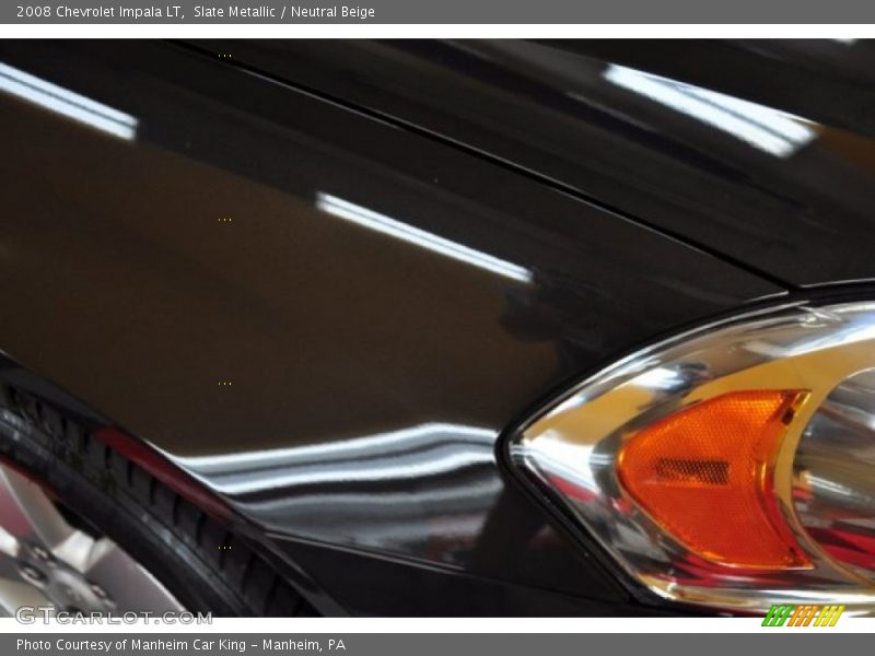 Slate Metallic / Neutral Beige 2008 Chevrolet Impala LT