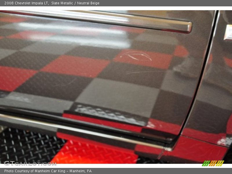 Slate Metallic / Neutral Beige 2008 Chevrolet Impala LT