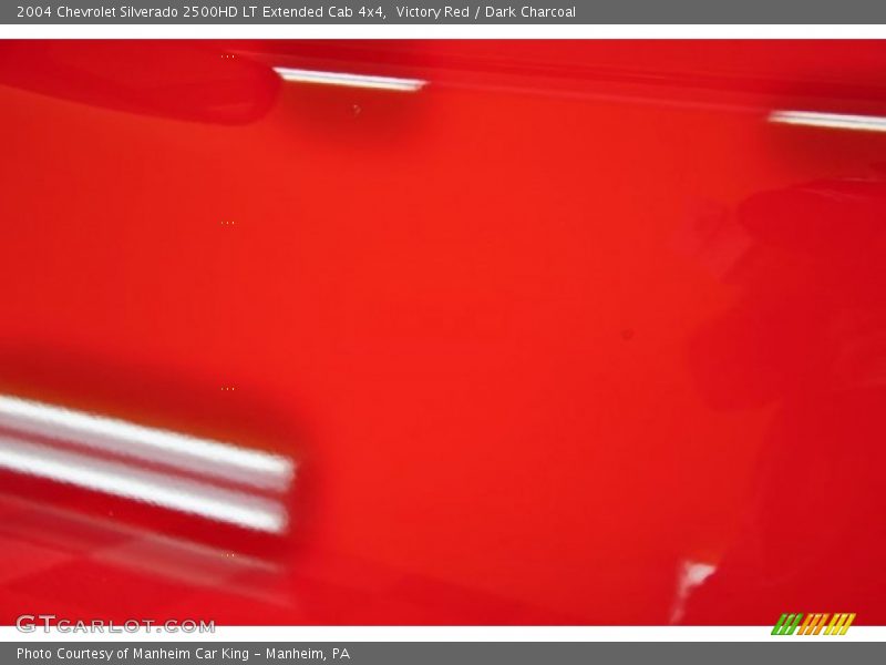 Victory Red / Dark Charcoal 2004 Chevrolet Silverado 2500HD LT Extended Cab 4x4