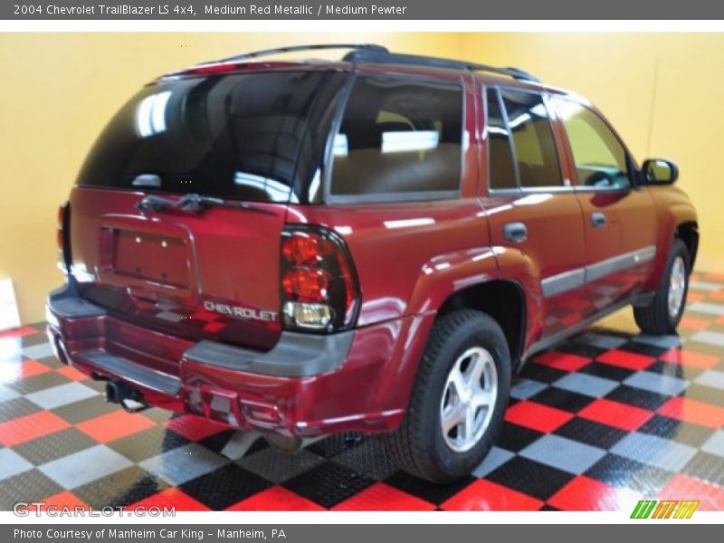 Medium Red Metallic / Medium Pewter 2004 Chevrolet TrailBlazer LS 4x4
