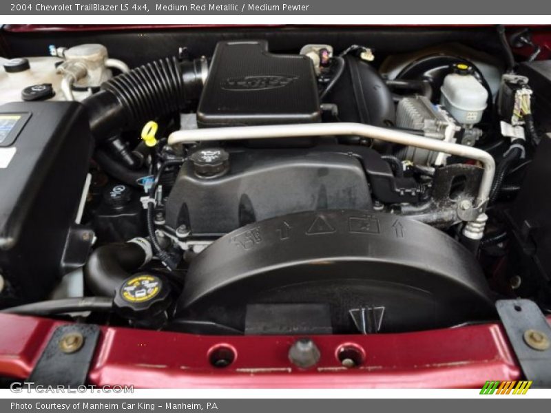 Medium Red Metallic / Medium Pewter 2004 Chevrolet TrailBlazer LS 4x4