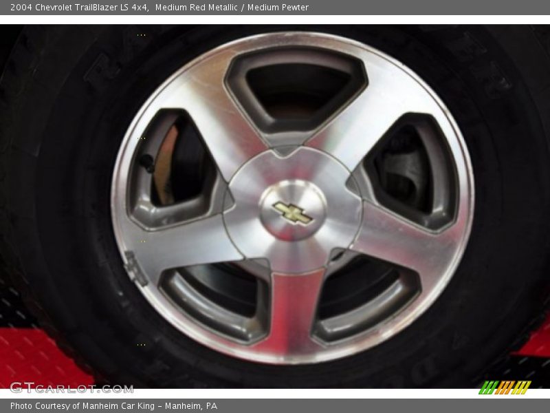 Medium Red Metallic / Medium Pewter 2004 Chevrolet TrailBlazer LS 4x4