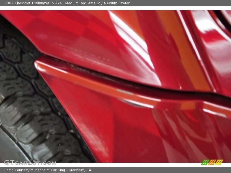 Medium Red Metallic / Medium Pewter 2004 Chevrolet TrailBlazer LS 4x4