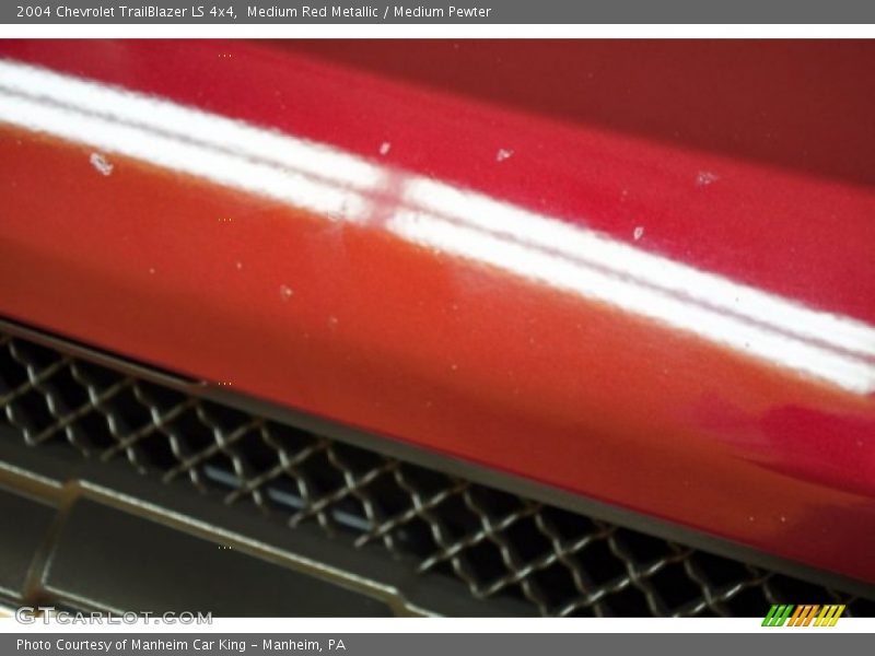 Medium Red Metallic / Medium Pewter 2004 Chevrolet TrailBlazer LS 4x4