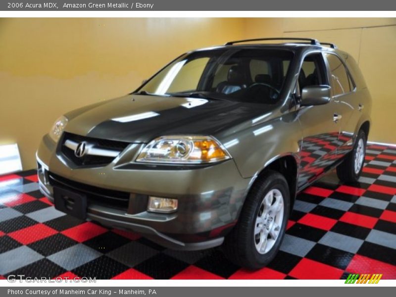 Amazon Green Metallic / Ebony 2006 Acura MDX