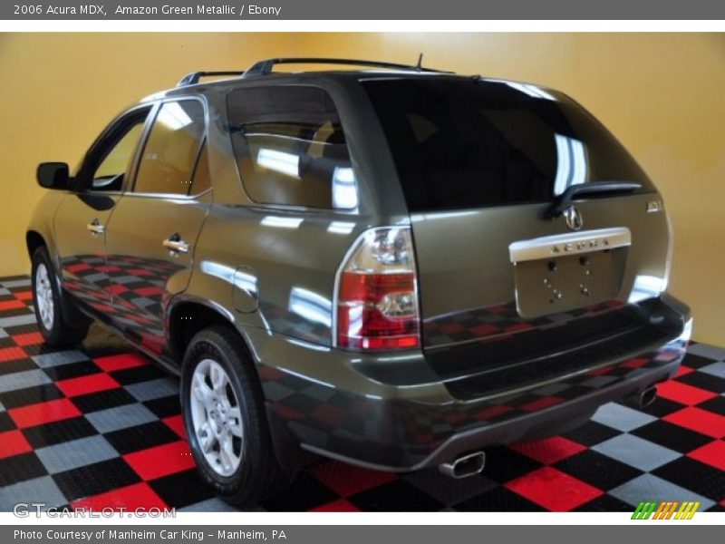 Amazon Green Metallic / Ebony 2006 Acura MDX