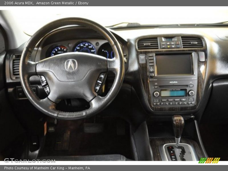 Amazon Green Metallic / Ebony 2006 Acura MDX