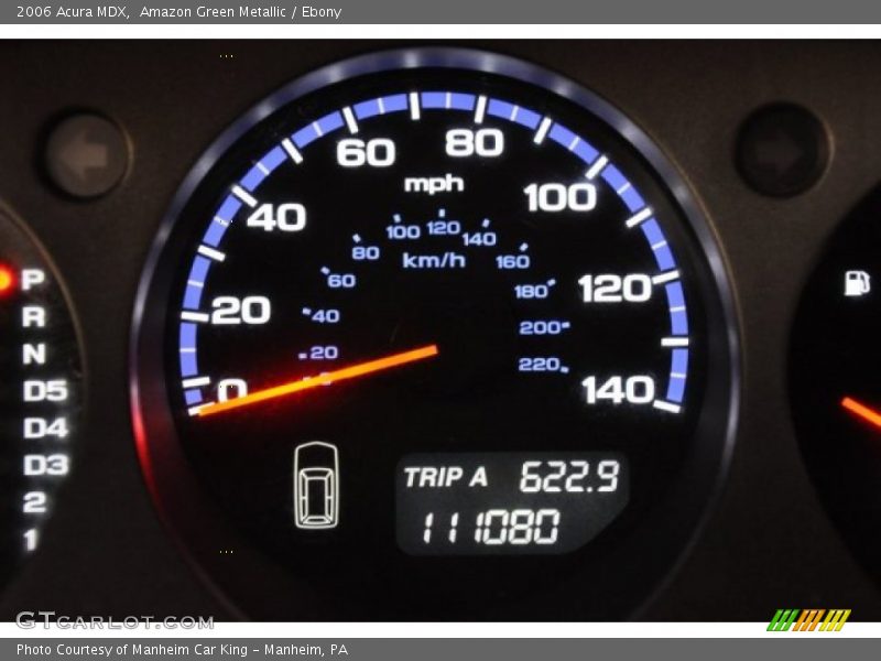 Amazon Green Metallic / Ebony 2006 Acura MDX