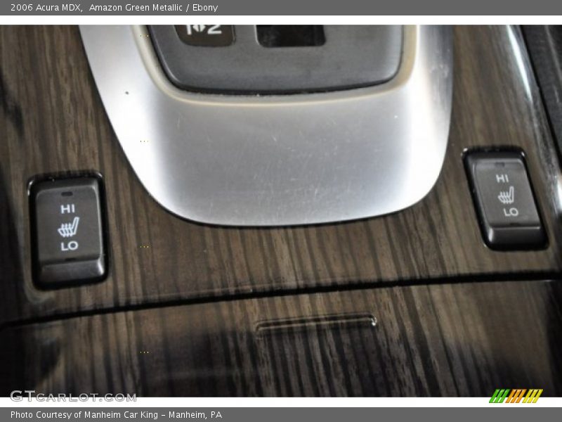 Amazon Green Metallic / Ebony 2006 Acura MDX