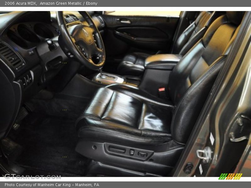 Amazon Green Metallic / Ebony 2006 Acura MDX