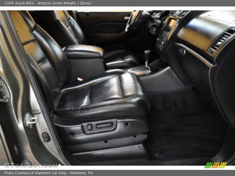 Amazon Green Metallic / Ebony 2006 Acura MDX