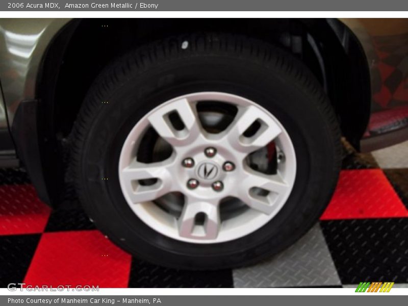 Amazon Green Metallic / Ebony 2006 Acura MDX