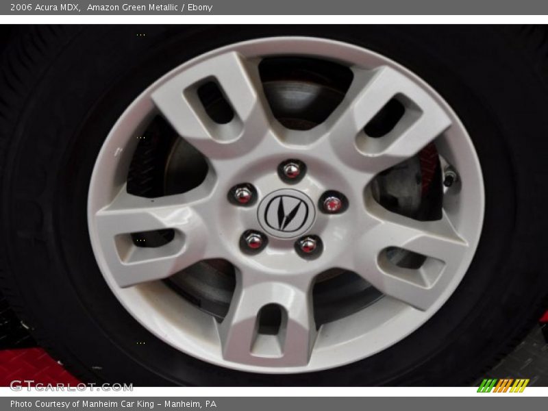 Amazon Green Metallic / Ebony 2006 Acura MDX