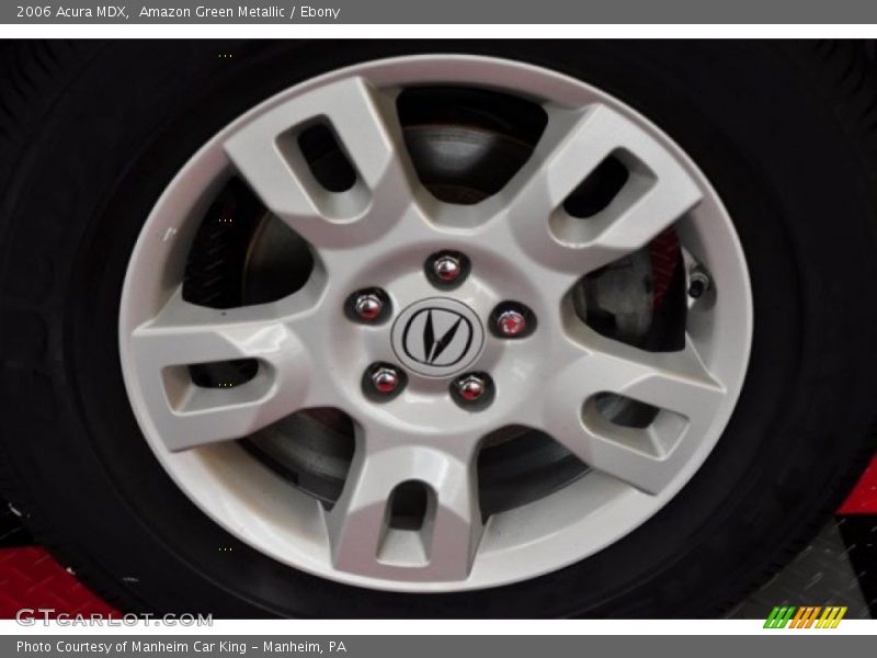 Amazon Green Metallic / Ebony 2006 Acura MDX