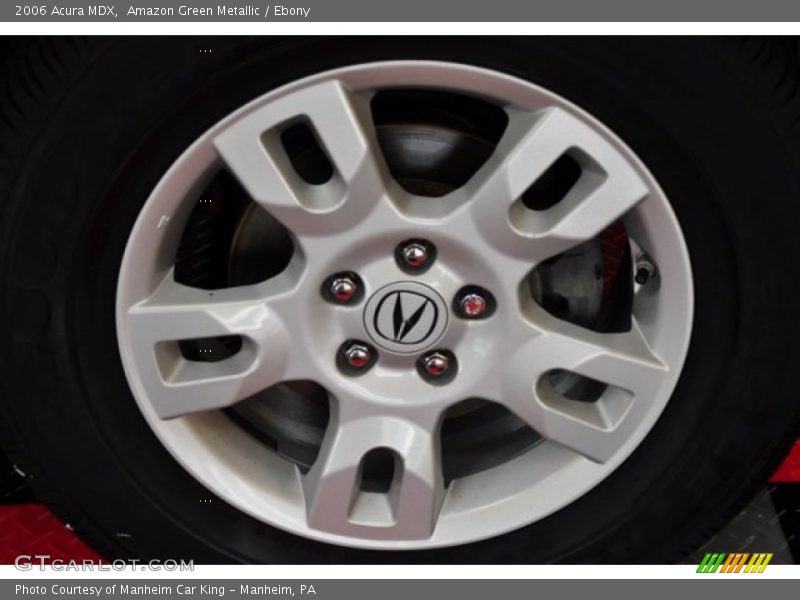 Amazon Green Metallic / Ebony 2006 Acura MDX