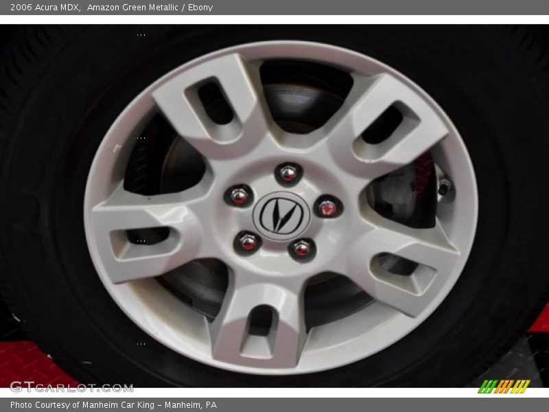 Amazon Green Metallic / Ebony 2006 Acura MDX