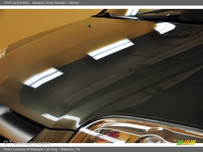 Amazon Green Metallic / Ebony 2006 Acura MDX