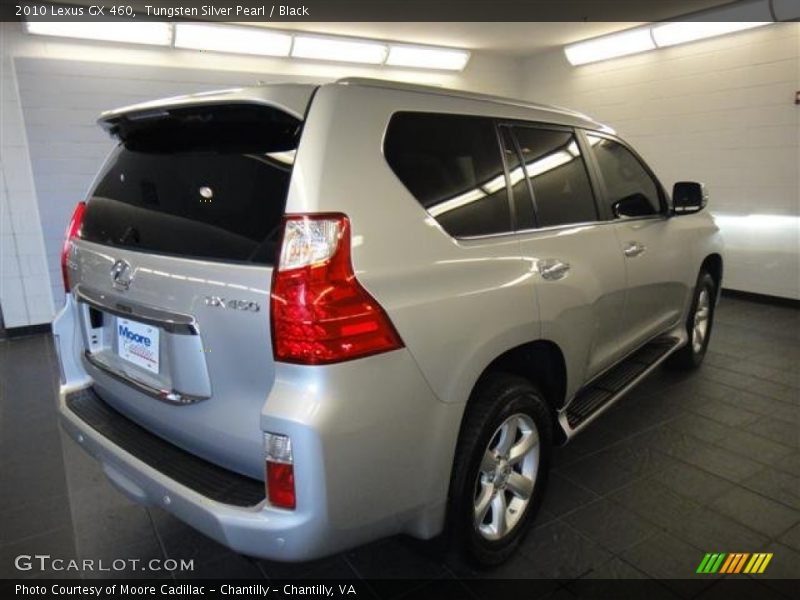 Tungsten Silver Pearl / Black 2010 Lexus GX 460