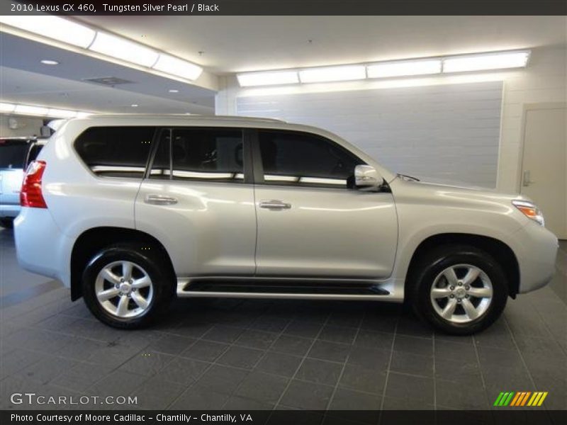 Tungsten Silver Pearl / Black 2010 Lexus GX 460